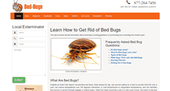 Desktop Screenshot of bed-bugs.com